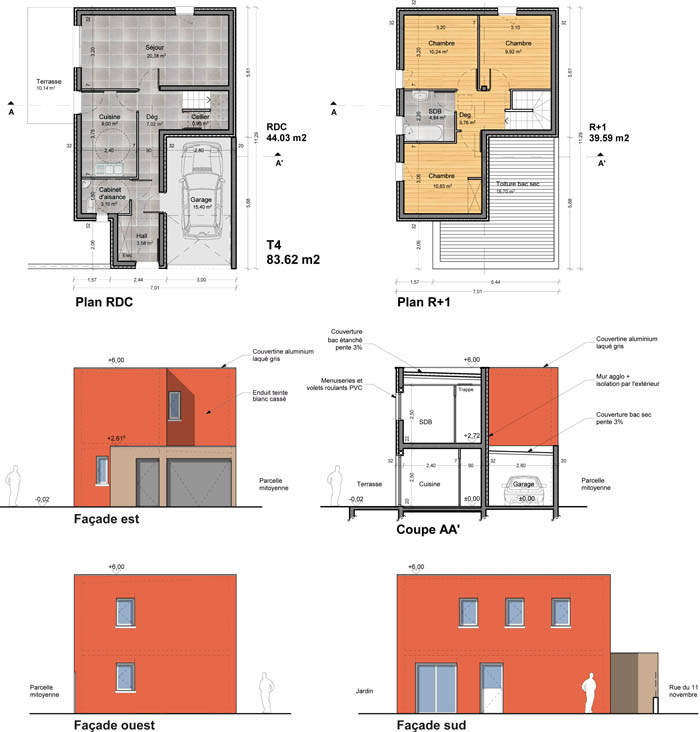 plan maison locative